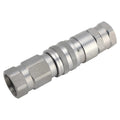 FF Flat Hydraulic Quick Coupling With  Plug For NPT G1/4 G3/8 G1/2 G3/4 G1 Thread High Pressure Oil Hose Connector Release