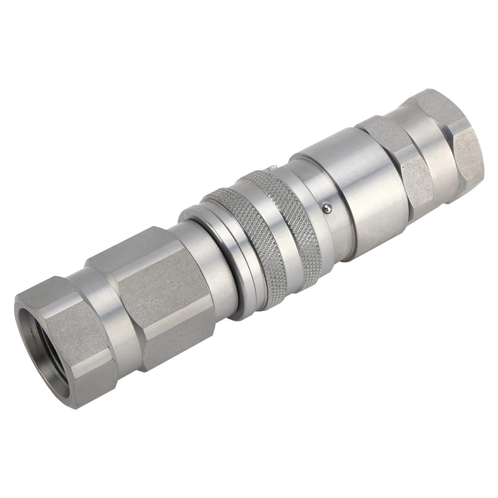 FF Flat Hydraulic Quick Coupling With  Plug For NPT G1/4 G3/8 G1/2 G3/4 G1 Thread High Pressure Oil Hose Connector Release