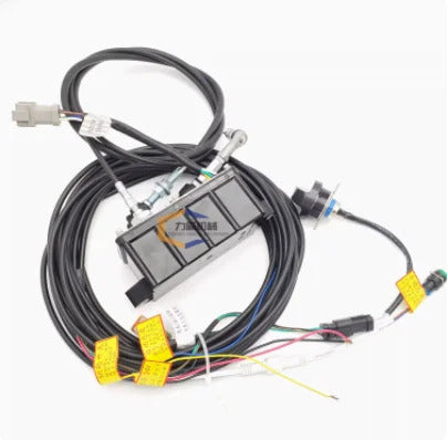 For Excavator Parts Universal Throttle Motor with Automatic Idle Accelerate Motor Foolproof Motor 12V 24V High Quality