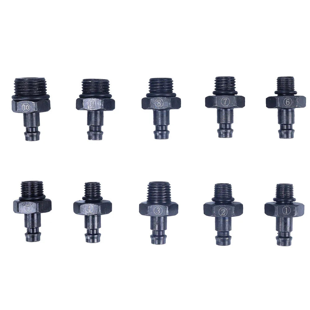 Oil Pressure Tester Kit 0-140psi Professional Oil Pressure Gauge Tool for Engine Diagnostic Test Hose Adapters and Carry Case