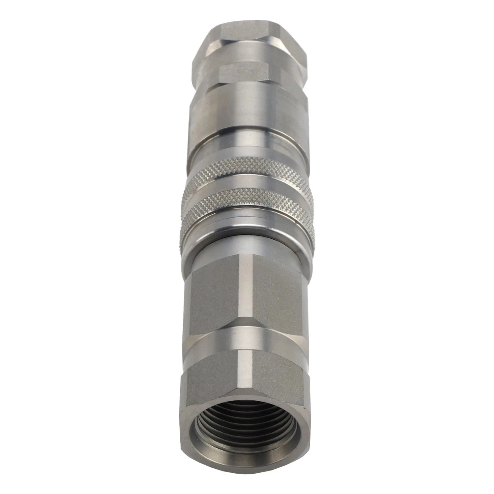 FF Flat Hydraulic Quick Coupling With  Plug For NPT G1/4 G3/8 G1/2 G3/4 G1 Thread High Pressure Oil Hose Connector Release