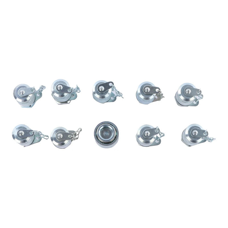 10 PCS Silver Test Coupling For Hydraulic Excavator Pressure Gauge Parts Kit Parts For CAT John Deere Bobcat Case New Holland